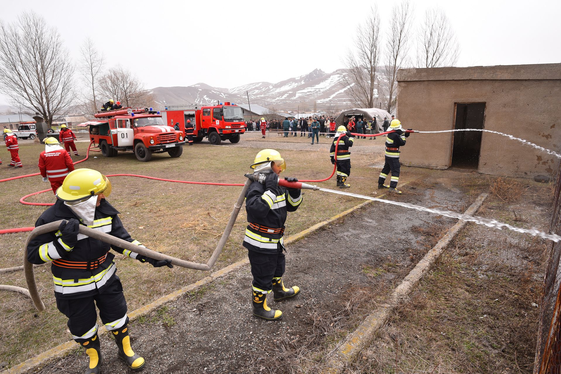 Second simulation exercise in Mets Parni