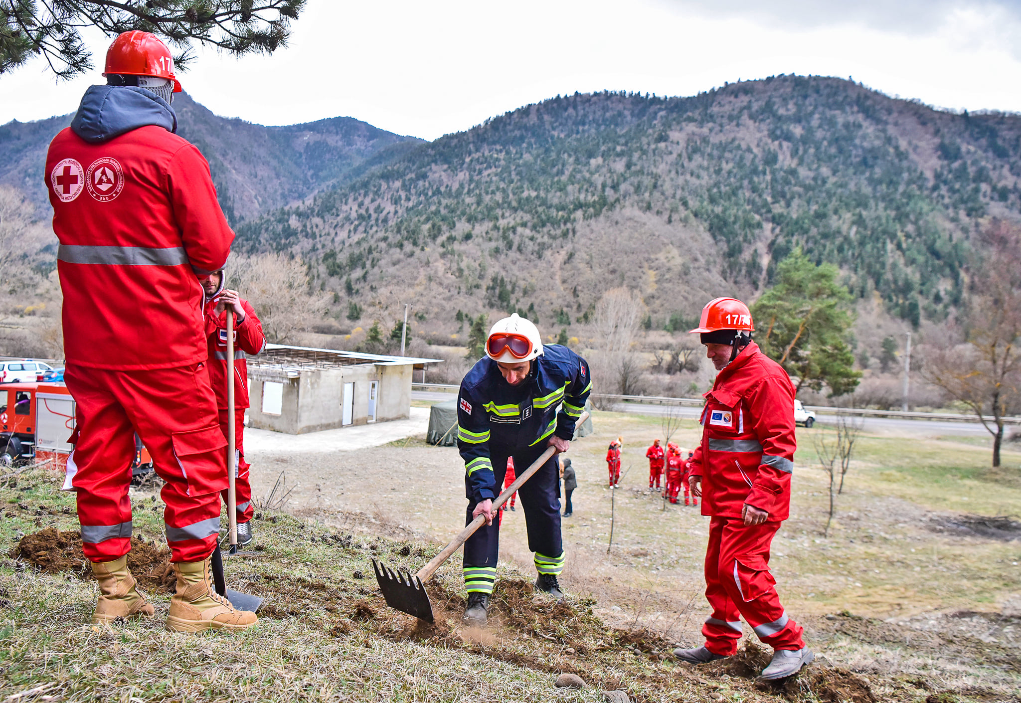 Practical trainings for Joint Volunteer Teams in Georgia 