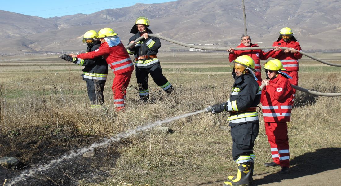 First simulation exercise in Mets Parni Strengthvol