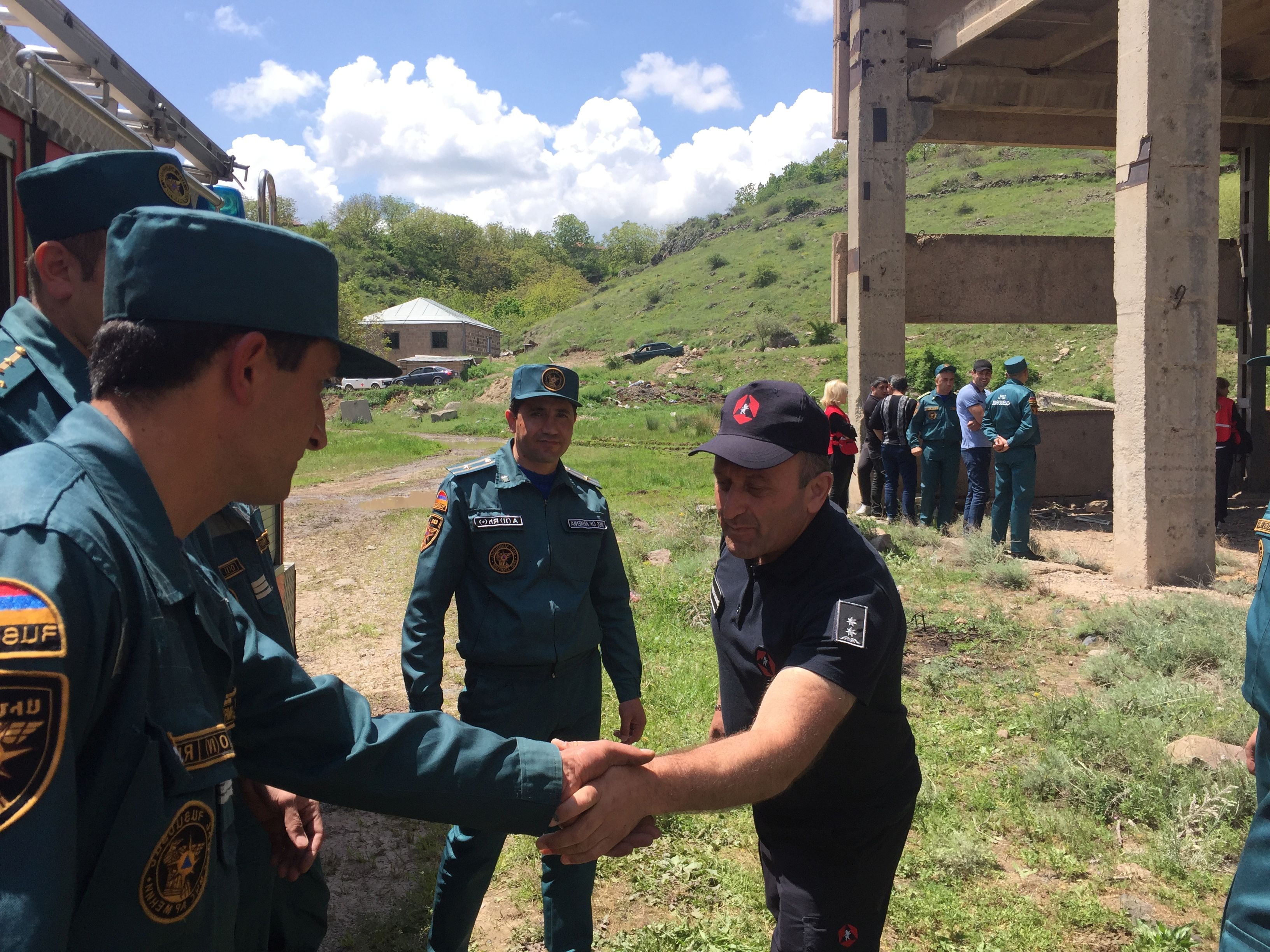 CP exchange visit Armenia/Georgia – Exchange with Garni VFRG and simulation exercise 