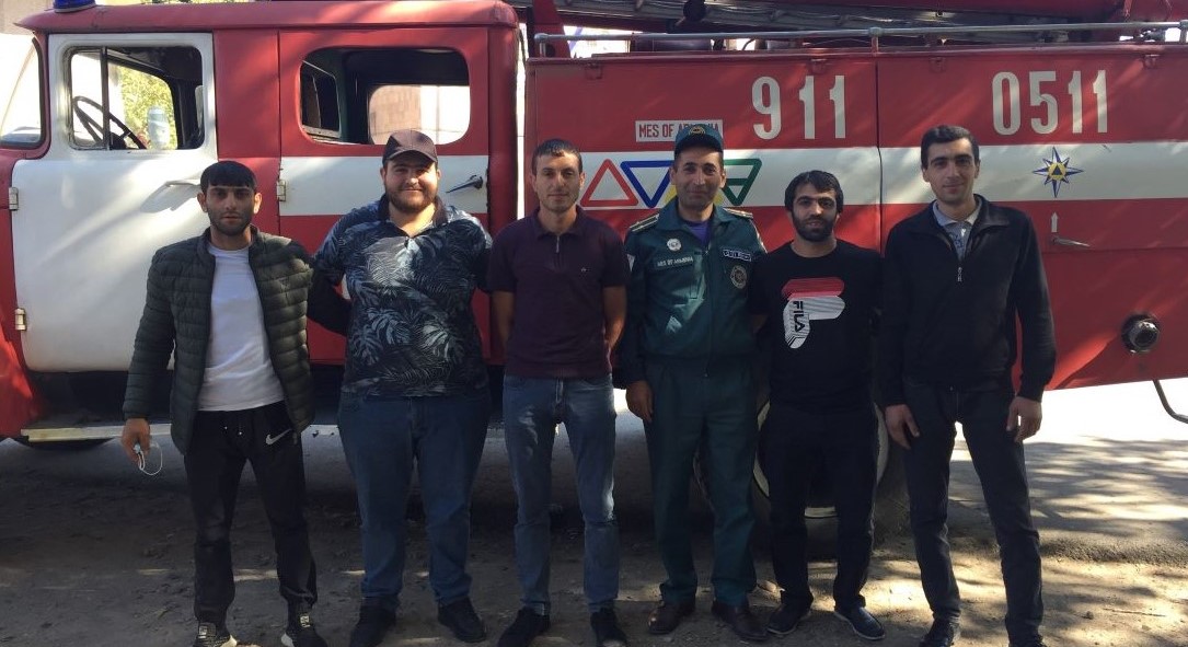 Refresher trainings of Volunteer Fire Rescue Groups in Armenia
