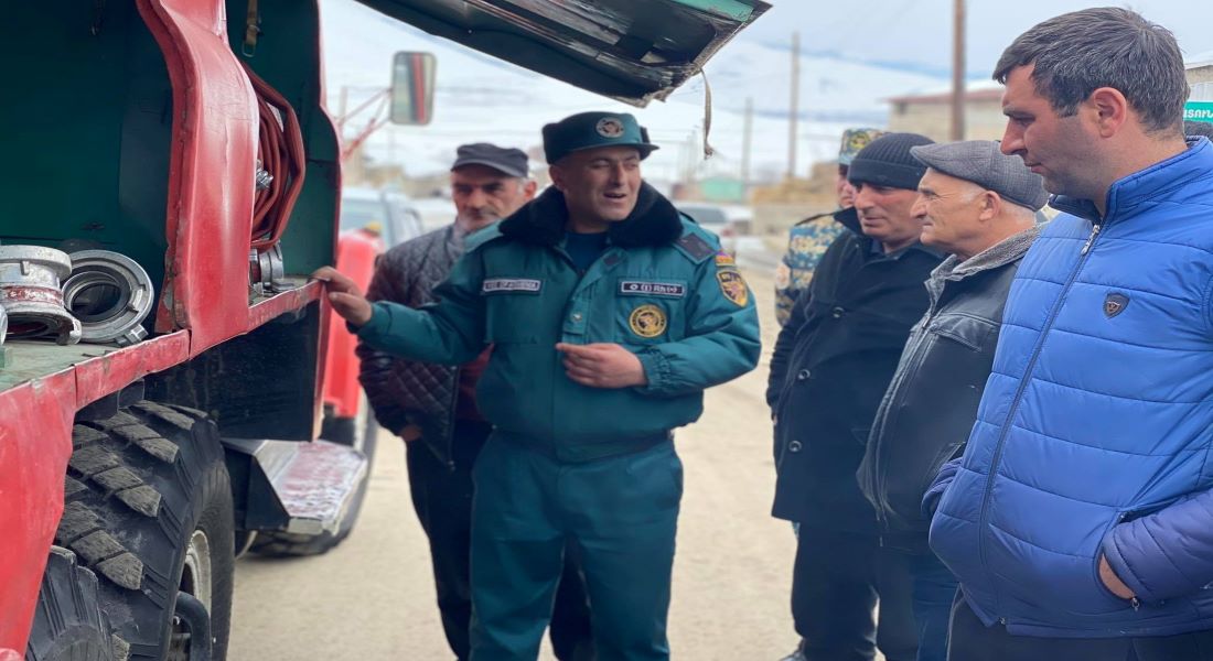 Армения - Тренинги - Волонтерские пожарно-спасательные отряды