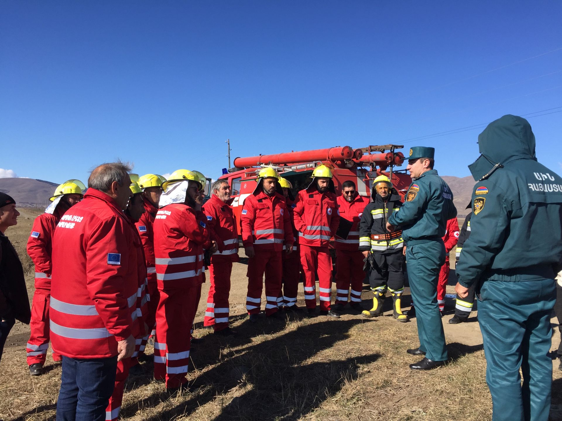 First simulation exercise in Mets Parni Strengthvol